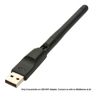 Miễn phí liên kết không dây <span class=keywords><strong>Wifi</strong></span> <span class=keywords><strong>USB</strong></span> <span class=keywords><strong>Adapter</strong></span> <span class=keywords><strong>Ralink</strong></span> rt5730 150Mbps 2dBi Ăng-ten bên ngoài cho thu vệ tinh - Product Image 2