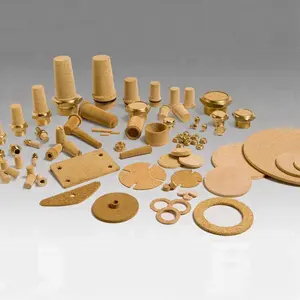 0,1-100 Mikron Gesinterte Bronze/Kupfer Pulver Filter Element