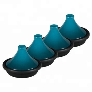 Haute Qualité <span class=keywords><strong>En</strong></span> <span class=keywords><strong>Fonte</strong></span> Émail Marocain Cuisine <span class=keywords><strong>Tajine</strong></span> - Product Image 3