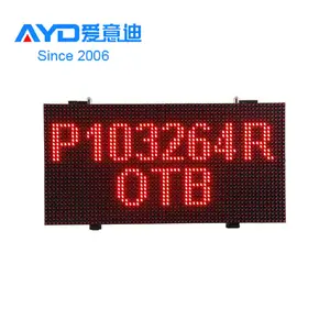 高亮防水发光二极管移动文本显示标志无线控制发光二极管运行信息显示