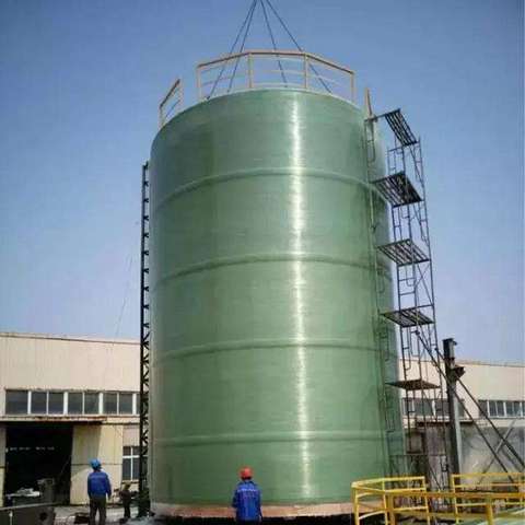 GRP  Vertical Tank Fiberglass Horizontal Tank FRP Chemical Storage Tank