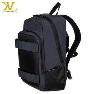 Sac à dos unisexe personnalisable 20L pour skateboard, longboard et ordinateur portable, en polyester doublé, avec fermeture éclair, pour garçons et filles - Product Image 2
