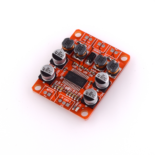 High Quality TPA3110 Digital Amplifier Board 2X15W Dual Channel Stereo Aluminum Module