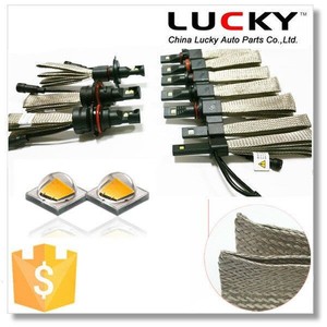 Piezas de automóviles No hay ventiladores sin ruido disipación de calor de la correa llevó los faros del coche - Product Image 1
