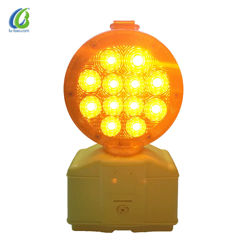 Portable Traffic warning Barricade light construction led warning lamp For Road Safety LB-5006