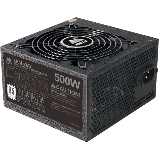 Leadway 500W/600W 80 PLUS Bronze Reliable Power Supply (Bulk OEM)