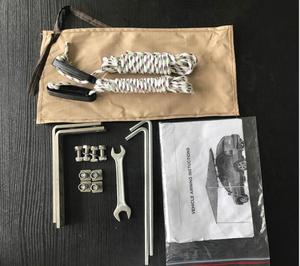 Ripstop Vải Xe Cắm Trại Ngoài Trời 4wd Rear Side Mái Hiên Để Bán - Product Image 5