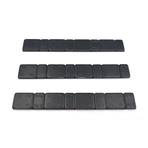 Sunsoul çinko kaplama araba kendinden yapışkanlı çelik siyah tekerlek ağırlığı arabalar için Fe yapışkanlı denge ağırlıkları makine - Product Image 2