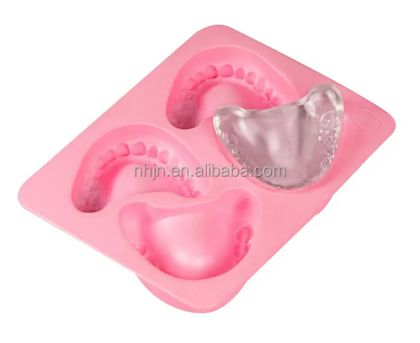 Existentes molde de silicona ice cube bandeja, diente de silicona icing cube tray mould