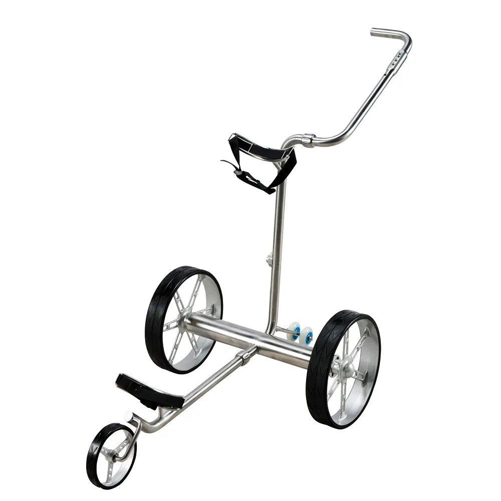 2019 Nieuwste Elektrische Golf Trolley/24 V DC Lithium Batterij Elektrische Motor Golf Trolley/handleiding golf trolley