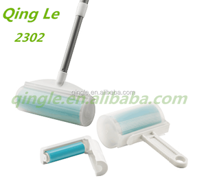 Set di 3 Rulli Adesivi Lavabili in Silicone per Pulizia con Spazzola, <span class=keywords><strong>Rullo</strong></span> per Pavimenti con Copertura - Product Image 4