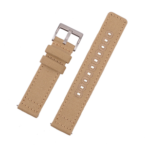 LAIHE Quick Release <span class=keywords><strong>cinturino</strong></span> <span class=keywords><strong>orologio</strong></span> da <span class=keywords><strong>uomo</strong></span> 20mm 22mm <span class=keywords><strong>cinturino</strong></span> in tessuto in 5 colori blu <span class=keywords><strong>nero</strong></span> verde grigio Beige - Product Image 3