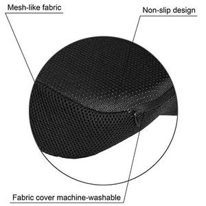 Cubierta de malla Diseño <span class=keywords><strong>cervical</strong></span> Almohadilla de gel Silla de oficina de verano Cojín de asiento de refrigeración Esponja de memoria Cojín suave antifatiga - Product Image 5