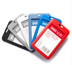 Hot-selling Business Hard PP Material Stylish ID Card Holder for office and school