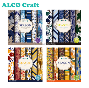 30 feuilles de tampons en papier d'impression pour scrapbooking DIY pour décorations - Product Image 6