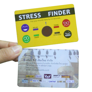 Chuyên Nghiệp Tùy Chỉnh Nhựa Căng Thẳng Tâm Trạng Thẻ Kiểm Tra - Product Image 2