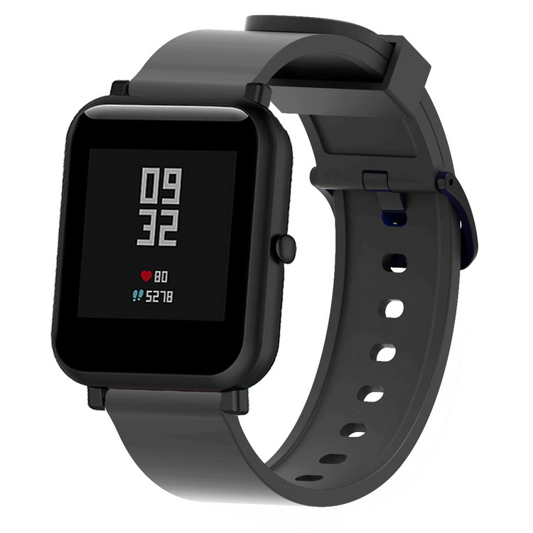 20 мм ремешок для наручных часов для мобильного часо-4 Amazfit Bip и Samsung активный ремешок силиконовый ремешок для смарт-часов