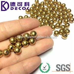 Низкая цена, оптовая продажа, латунная бусина с отверстием 2 мм, 6 мм, 8 мм - Product Image 3