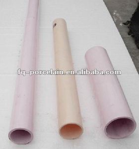 alta calidad de superficie lisa Alumina Cerámica Liner tubo forrado utilizados <span class=keywords><strong>en</strong></span> la industria del acero con precios más bajos - Product Image 2