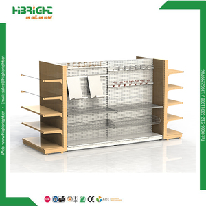 Wholesale Modern Standard Pegboard Rack Metal <strong>Shelf</strong> <strong>Units</strong> Heavy Duty Gondola Supermarket Shelving Supplier <strong>Cheap</strong> Price - Product Image 4