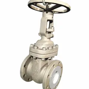 Gb Standaard Flens Gate Valve Pn16 Dn100 Montage Tekening