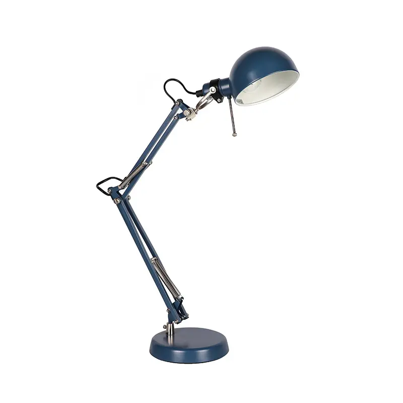 Kantoor Swing Arm Bureaulamp E27 Lamp Fitting Flexibele Tafellampen Klassiek Hotel Bedlampje Voor Het Lezen Van Werken