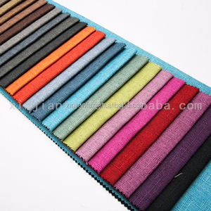 Super Suave de poliéster barato tela de algodón de <span class=keywords><strong>lino</strong></span> - Product Image 1