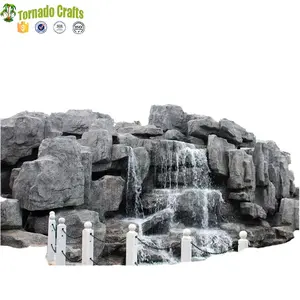 Best Suppliers and Manufacturer Biggest Artificial Waterfall Fountain, outdoor Artificial Waterfall Fountain