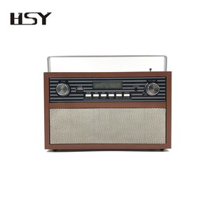 <span class=keywords><strong>Radio</strong></span> antique portable en bois, batterie Simple, Vintage, bon marché, avec adaptateur polyvalent et wifi - Product Image 1
