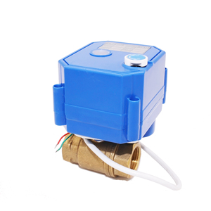 1/2 Inch Female Thread Two Way Brass Ball <strong>Valve</strong> Auto Shut Off Electric Ballvalve <strong>Solenoid</strong> <strong>Valve</strong> - Product Image 1