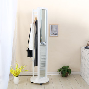 Gương Trang Điểm Mới Có Thương Hiệu Với Bánh Xe Nội Thất Phòng Khách Gương Trang Điểm Dọc Toàn Thân Mới Nhất - Product Image 5