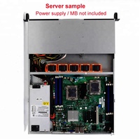 Boîtier de serveur de châssis de montage en rack industriel pour ordinateur PC de 19 pouces 1U