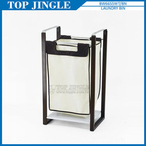 Estante de baño de bambú rectangular clásico de 3 niveles - Product Image 3