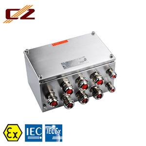 Hộp Nối Kim Loại Chống Cháy Nổ IP66 Được Chứng Nhận Của IECEX Và ATEX Với Dải Thiết Bị Đầu Cuối - Product Image 2