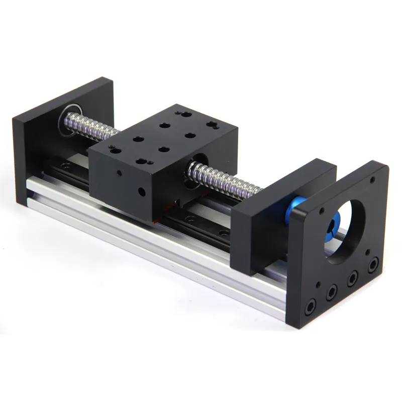 customized 100KG Horizontal load CNC Ball Screw Linear Motion Actuator Guide Rail Ways For Engraving with 23 nema step motor