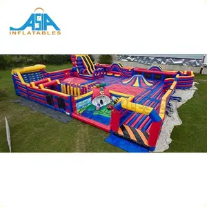 फुलाना Trampoline थीम पार्क खेल/वयस्क के लिए Inflatable मनोरंजन पार्क