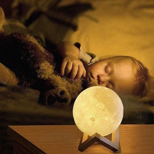 Lampada <span class=keywords><strong>Luna</strong></span> LED 3D a Forma <span class=keywords><strong>di</strong></span> <span class=keywords><strong>Luna</strong></span> 10 cm 16 Colori Scatole Regalo - Product Image 5