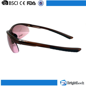Wenzhou sol fábrica mujer vintage retro estilos medio capítulo plástico uv400 de protección gafas deporte - Product Image 3
