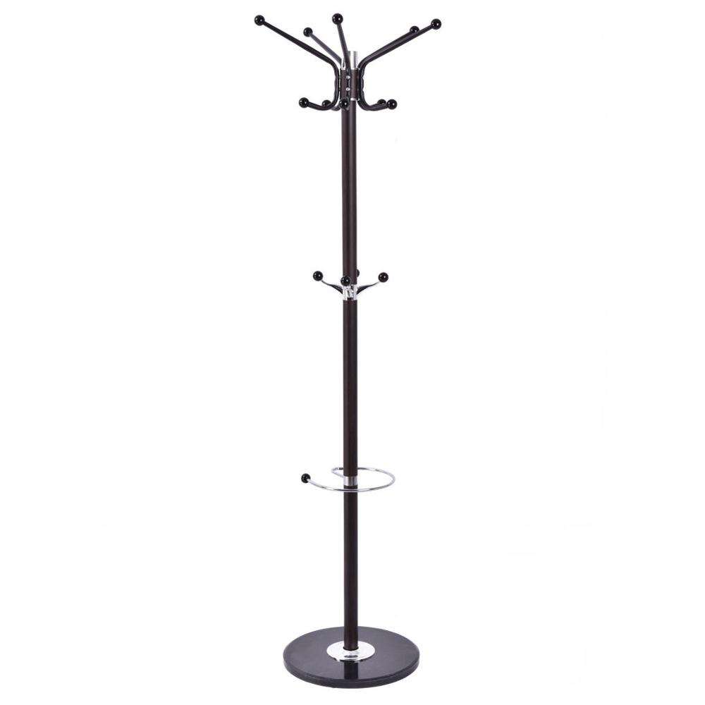 Coat Hanger Stand with Umbrella Holder Stylish Functional