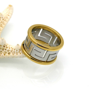 A buon mercato Marca Famosa Oro & Argento Femminile <span class=keywords><strong>G</strong></span> Tipi Anello nozze <span class=keywords><strong>G</strong></span> Modello Anello In Acciaio Inox Anelli Gioielli Di Lusso Per donne - Product Image 3