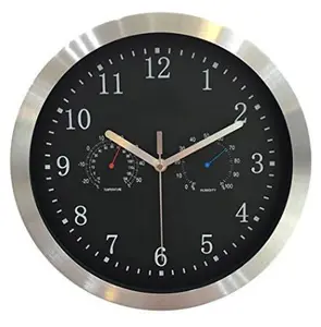 Aluminum Clock 12 Inches Aluminum Weather Wall Clock Manufacturer