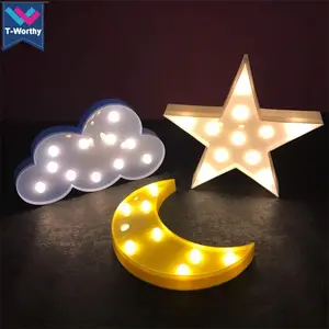 Funzionamento A batteria Nube A Forma di LED Segno Tendone Nube HA CONDOTTO LA Luce di Notte