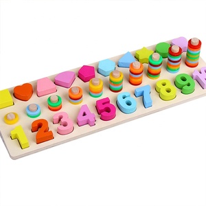 <span class=keywords><strong>Giochi</strong></span> Educativi <span class=keywords><strong>Montessori</strong></span> di Matematica all'Ingrosso, Giocattoli Sensoriali, Forme Geometriche <span class=keywords><strong>in</strong></span> <span class=keywords><strong>Legno</strong></span> - Product Image 2
