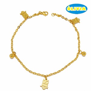 เครื่องประดับข้อเท้าแฟชั่นสำหรับผู้หญิง, สร้อยข้อเท้าเงินบาง - Product Image 6