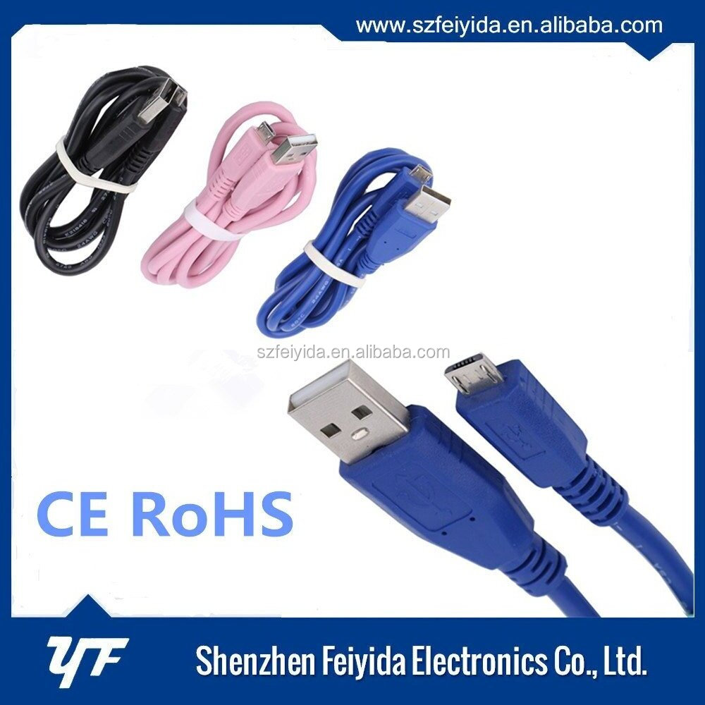 Низких Цен в Китае Мобильный Телефон Неравный Производительность плоским Micro usb 2.0 Кабель для huawei p8