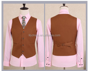 Frac da sposo smoking elegante (giacca + pantaloni + fiocco) su misura Slim Fit colorato (giacca + pantalone + gilet) NA36 - Product Image 5