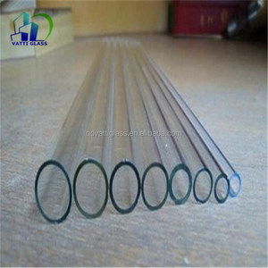 डबल pyrex ग्लास वैक्यूम ट्यूब उच्च दबाव borosilicate पानी ग्लास ट्यूब मिनी साफ़ ग्लास ट्यूब खुले अंत - Product Image 5