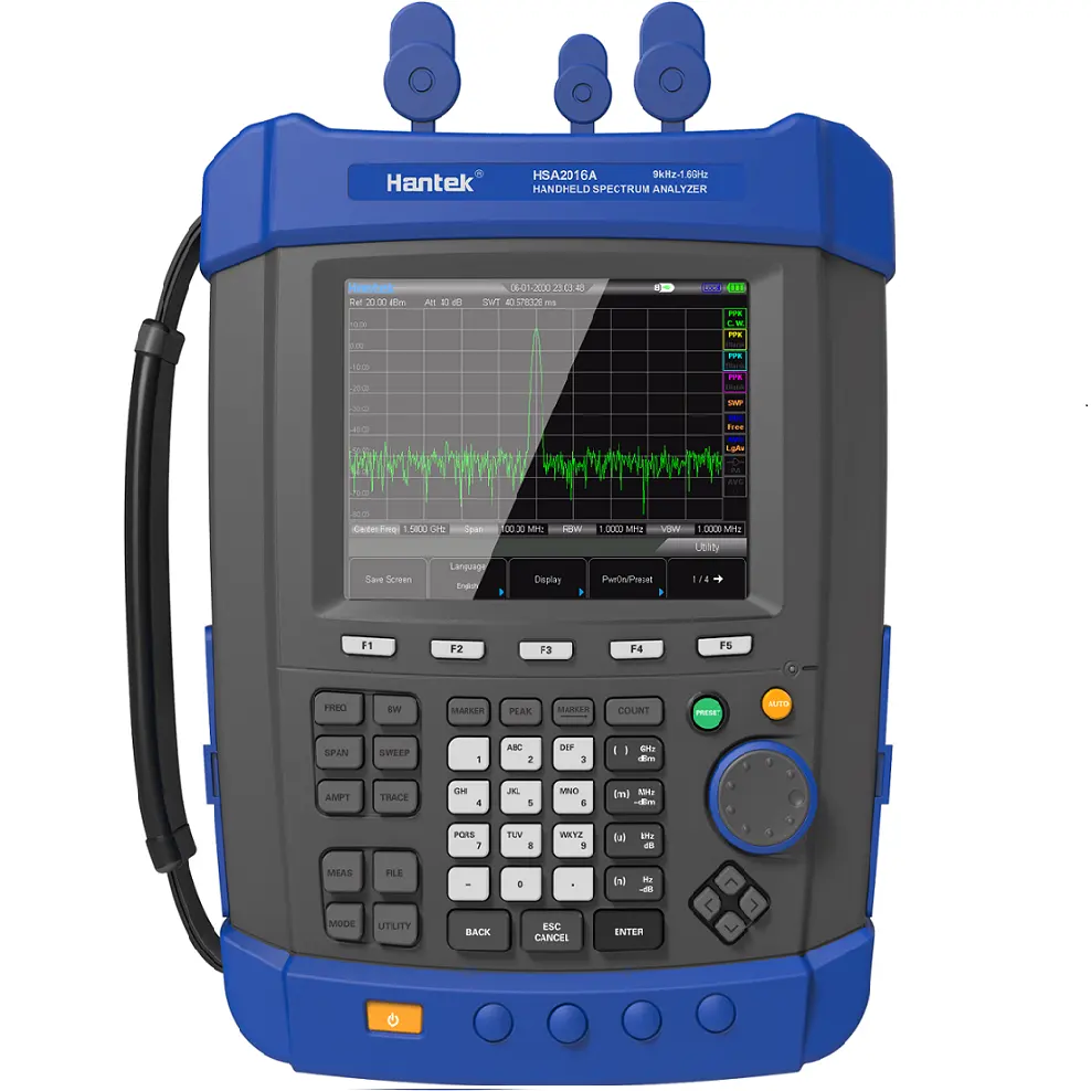 HSA2016A usb-schnittstelle Handheld Digitalen spektrum analysator mit tragbaren Feld Festigkeit Meter spektrum monitor