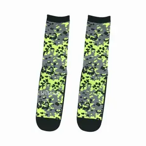 Kids Non Skid Trampoline Park Socks with camouflage