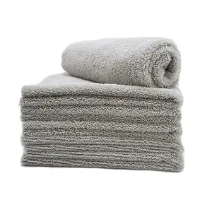 420gsm Microfibre courts et longs en peluche voiture revêtement céramique serviettes serviette de séchage